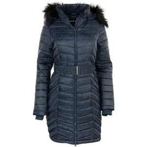 ALPINE PRO NAYDA Dámsky kabát, tmavo modrá, veľkosť #470709