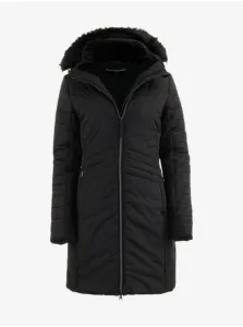ALPINE PRO CERHA Dámsky kabát, čierna, veľkosť #4679729