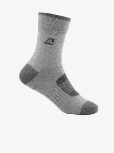 ALPINE PRO 3RAPID 2 Detské ponožky 3 páry KSCZ013 tmavo šedá L