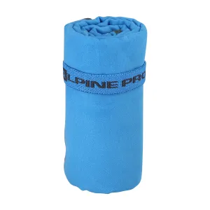Quick drying towel 50x100cm ALPINE PRO TOWELE electric blue lemonade