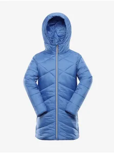 ALPINE PRO Tabaelo Detský zimný kabát KCTY027 modrá 104-110