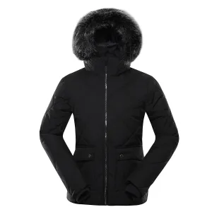 Women's winter jacket with ptx membrane ALPINE PRO LODERA black