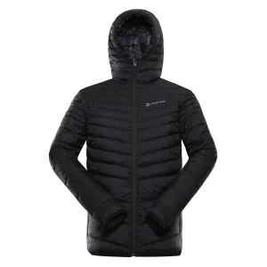 Men's double-sided jacket hi-therm ALPINE PRO EROM black variant PC