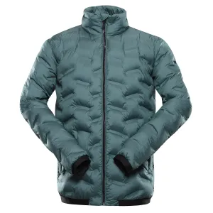 Men's hi-therm jacket ALPINE PRO WOMBAT mallard green