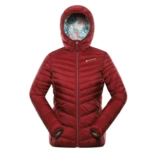 Women's double-sided jacket hi-therm ALPINE PRO EROMA MERLOT variant pb #7867749