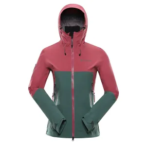 Women's jacket with membrane ALPINE PRO GORA meavewood #7979561
