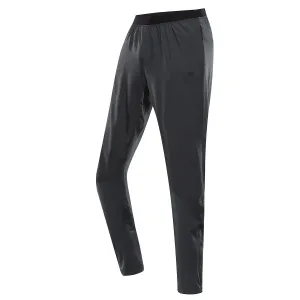 Men's quick-drying trousers ALPINE PRO ZEREC dk.true gray #9230472