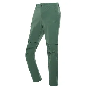 Men's trousers with impregnation and detachable legs. ALPINE PRO NESC myrtle #9490286