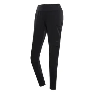 Women's cool-dry outdoor pants ALPINE PRO RENZA black #8455496