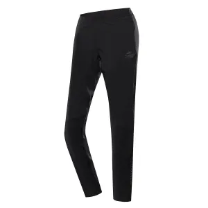 Women's cool-dry sports pants ALPINE PRO ZERECA black #9230058