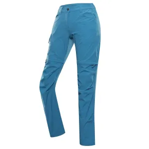 Women's outdoor pants with detachable legs ALPINE PRO NESCA navagio bay #8377539