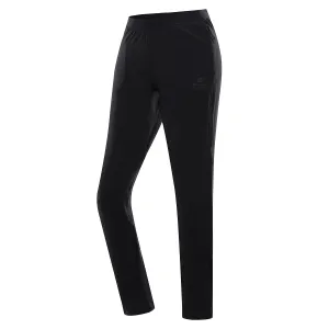 Women's quick-drying trousers ALPINE PRO ZERECA black #8774076