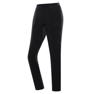 Women's quick-drying trousers ALPINE PRO ZERECA black #6395728