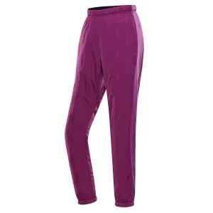 Women's trousers with dwr ALPINE PRO GUBERA holyhock #8438304