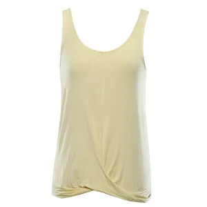 Women's cotton tank top ALPINE PRO FILIPA 2 mellow yellow variant ps #4492718