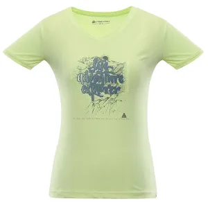 ALPINE PRO Laila 3 Dámske tričko LTSR574 francúzska zelená XS