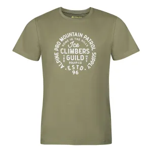 Men's cotton T-shirt ALPINE PRO GARIM olivine variant pb #8431250