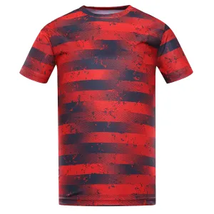 Men's functional T-shirt ALPINE PRO QUATR flame scarlet variant pc #6202018