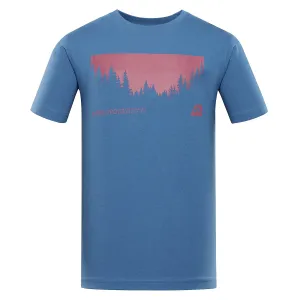 Men's T-shirt made of organic cotton ALPINE PRO ECC vallarta blue variant pb #8455434