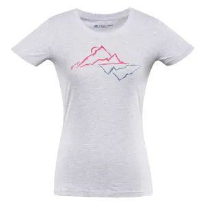 Women's cotton T-shirt ALPINE PRO BOLENA white variant pb #9479416