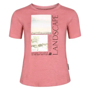Women's cotton T-shirt ALPINE PRO GORENA dusty rose variant pa #8288442