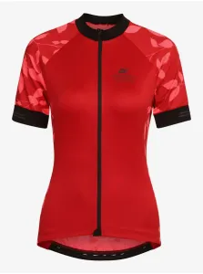 Women's cycling jersey ALPINE PRO BERESSA crimson variant pa #4891456