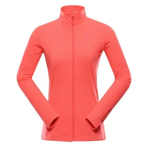 Women's quick-drying sweatshirt ALPINE PRO FRASEBA neon knockout pink #5469735