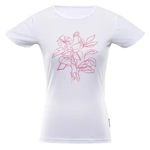 Women's T-shirt ALPINE PRO QUATRA Carmine rose variant PF #7366144