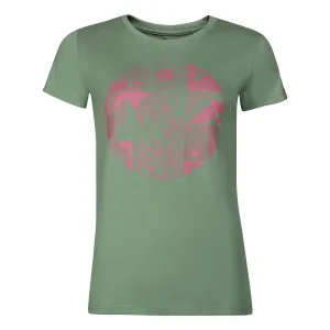 Women's T-shirt made of organic cotton ALPINE PRO ECCA loden frost variant pb #8356967