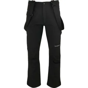ALPINE PRO DELAN Pánske lyžiarske nohavice, čierna, veľkosť #8180157