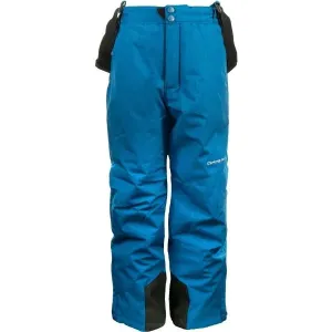 ALPINE PRO GUSTO Detské lyžiarske nohavice, modrá, veľkosť