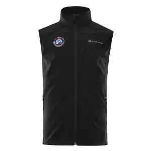 Men's softshell vest ALPINE PRO WERS black