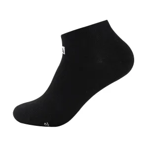 ALPINE PRO 3UNICO Unisex ponožky 3 páry USCZ006 čierna L