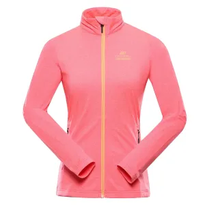 Women's quick-drying sweatshirt ALPINE PRO GOLLA neon coral #8287405