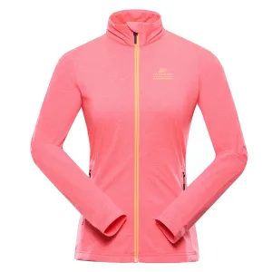 Women's quick-drying sweatshirt ALPINE PRO GOLLA neon coral #8287413