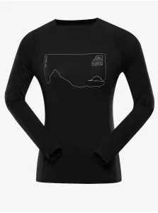 Topy a trička pre ženy Alpine Pro - čierna #1188260
