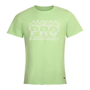 Men's cotton T-shirt ALPINE PRO HOOP paradise green #1186577