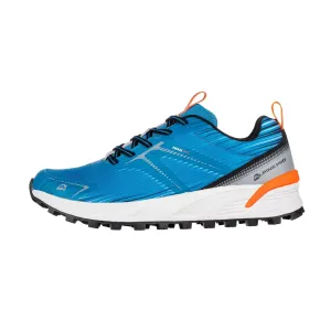 Sport shoes with antibacterial insole ALPINE PRO HERMONE electric blue lemonade
