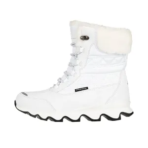 Women's winter boots with ptx membrane ALPINE PRO KOLATA white