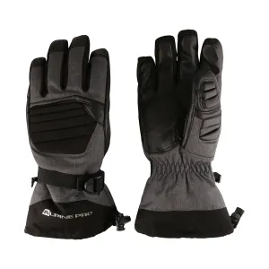 Men's gloves with membrane ALPINE PRO DERD black