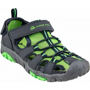 ALPINE PRO EAKY Detská letná obuv, svetlo zelená, veľkosť #457178