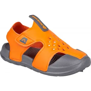 ALPINE PRO GLEBO Detské sandále, oranžová, veľkosť 26