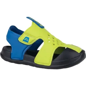 ALPINE PRO GLEBO Detské sandále, svetlo zelená, veľkosť 23