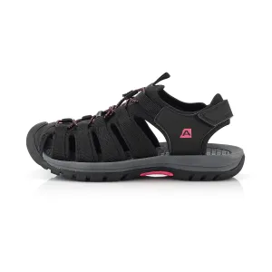 ALPINE PRO HABWA Dámske sandále, čierna, veľkosť 36