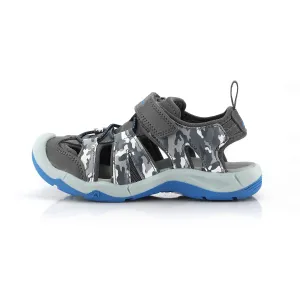 ALPINE PRO GROBO Detské sandále, tmavo sivá, veľkosť #5627780