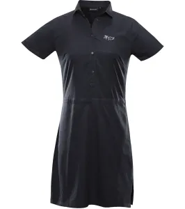ALPINE PRO Edela Dámske športové šaty LSKA427 čierna XL