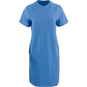 ALPINE PRO XEDA Dámske šaty, modrá, veľkosť #6187735