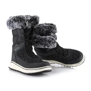 Women's winter boots with ptx membrane ALPINE PRO HOVERLA black #8820811