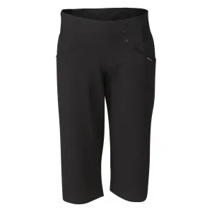 ALPINE PRO CAROZA Dámske 3/4  nohavice, čierna, veľkosť #4731161