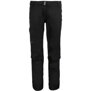 ALPINE PRO KACELA Dámske nohavice, čierna, veľkosť 38